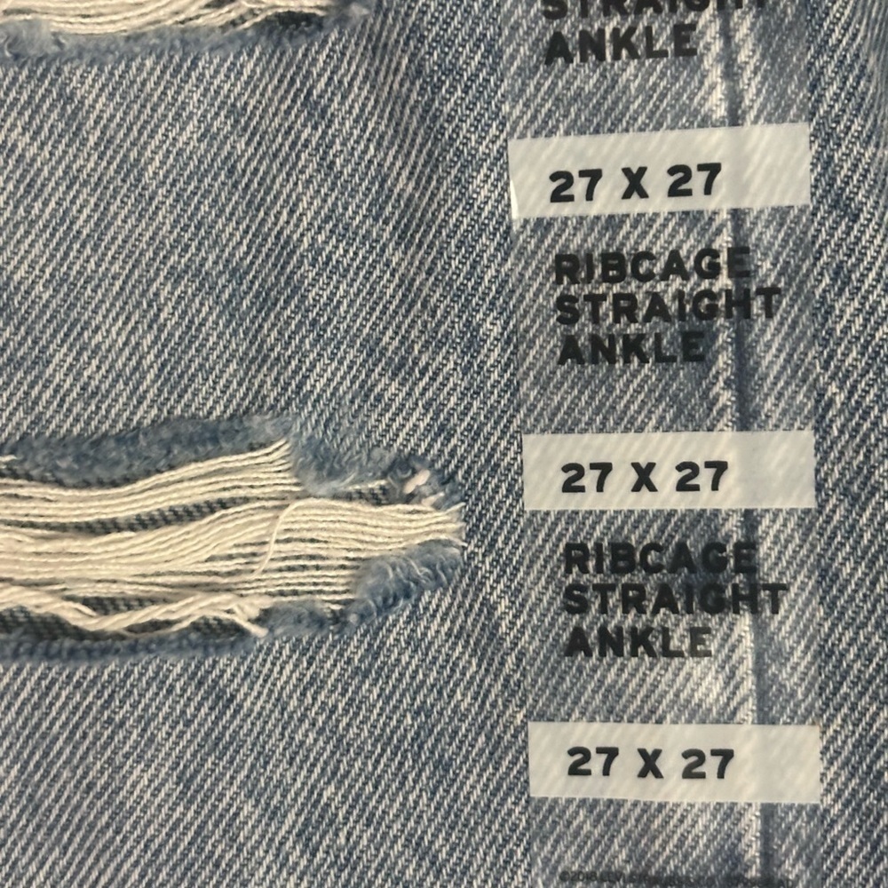 LEVIS Ribcage straight ankle size 27 - Picture 8 of 14